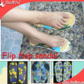 Summer Topless Fancy Ladies Self-Adhesive EVA Lady Sandals